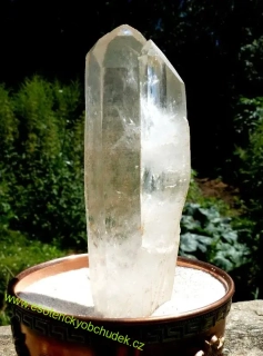 KŘIŠŤÁL - čirý laserový dvojkrystal 14,5 cm