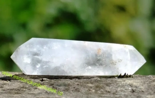 KŘIŠŤÁL - oboustranný broušený krystal 11,7 cm 