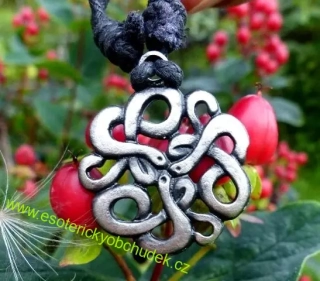 Přívěsek - Keltský hadí uzel - vnitřní síla, rovnováha, proměny, uzdravování, moudrost, ochrana