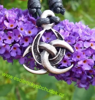 Přívěsek - Keltský měsíční Bohyně - intuice, moudrost a magické schopnosti