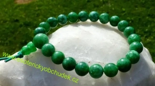 Náramek - NEFRIT - energetický (Buddhův) náramek