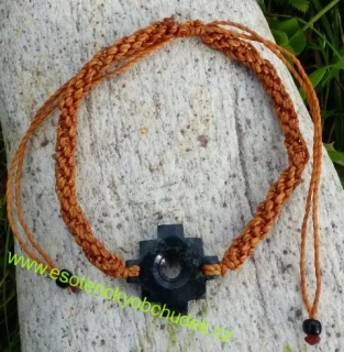 NÁRAMEK se symbolem CHACANA (ANDSKÝ KŘÍŽ)