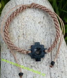 NÁRAMEK se symbolem CHACANA (ANDSKÝ KŘÍŽ)