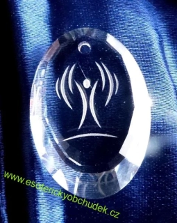 Krystal LichtWesen - přívěšek - VELKÁ MATKA / MAGNA MATER - RESPEKT K ŽENSKÝM KVALITÁM, SEBEÚCTA, SEBEURČENÍ, PŘIROZENÁ MATEŘSKÁ AUTORITA, NAROVNÁNÍ ZAD, ROVNOST A RESPEKT MEZI MUŽI A ŽENAMI