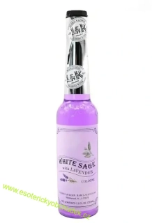 Šamanská vonná esence - AQUA DE WHITE SAGE with LAVANDA (Bílá šalvěj s Levandulí) - 221 ml