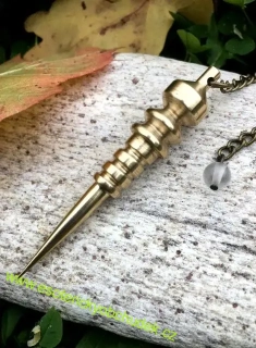 Kyvadlo mosazné větší 1 - ruční výroba ČR