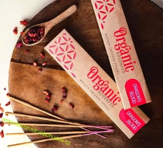 Přírodní vonné tyčinky Song of India - Organic masala DRAGONS BLOOD - DRAČÍ KREV
