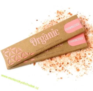 Přírodní vonné tyčinky Song of India - Organic masala FRANKINCENSE - KADIDLO