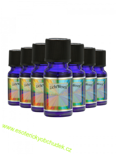 Sada - Záře Elohimů - terapeutická sada - kompletní řada Elohim-olejů, 12x éterický olej á 10 ml