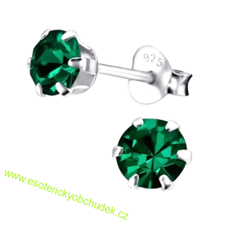 Náušnice – FLOW – „V PROUDU“, 925 stříbro