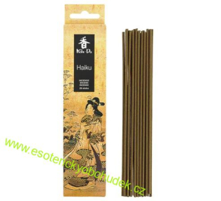 Japonské vonné tyčinky Koh Do HAIKU 20 ks - AGARWOOD / OUD - zklidnění, uvolnění, meditace,