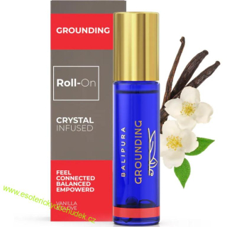 Energetický aroma roll-on Balipura UZEMĚNÍ / GROUNDING - energie, stabilita, klidná přítomnost, důvěra, kořenová čakra, spojení s Matkou Zemí