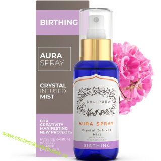 Harmonizační aura sprej ZNOVUZROZENÍ / BIRTHING - Balipura 100 ml - podpora při životních změnách, ukončení starého, nové začátky, transformace
