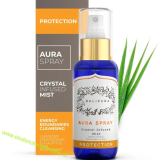 Harmonizační aura sprej OCHRANA / PROTEKTION - Balipura 100 ml posílení energetického pole, osobní ochranný štít -