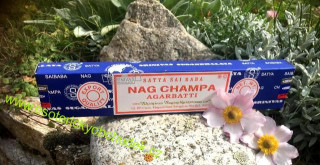 Vonné tyčinky Satya – Nag Champa modré