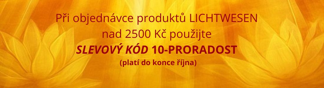 banner na podzimní slevu LichtWesen
